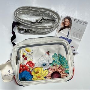 Anuschka Messanger Crossbody Bag